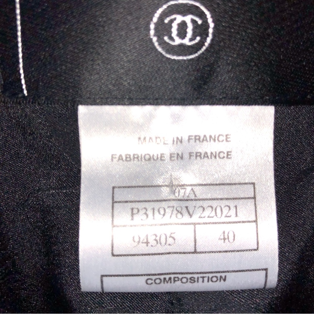 Chanel Classic Black 4 Pocket Boucle Belted Jacket Size 40 - Picture 7 of 15